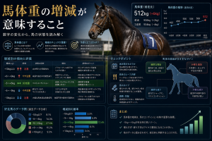 馬体重の増減が意味すること
