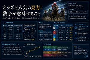 オッズと人気の見方：数字が意味すること