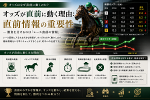 オッズが直前に動く理由：直前情報の重要性