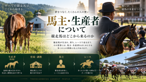 馬主・生産者について：競走馬はどこから来るのか